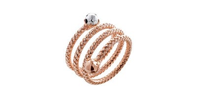 Montblanc - ArianeBangle,triple pink gold finish, 53