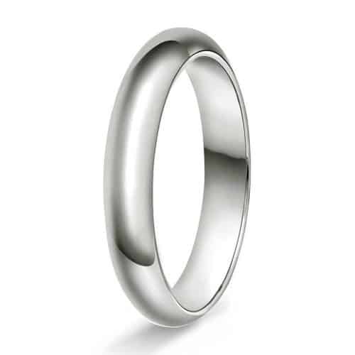 Halvr/flat 4mm polert h