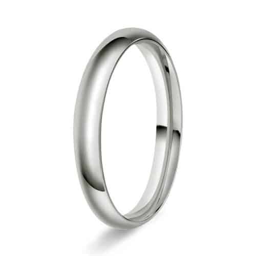 Halvrund/buet 2mm polert h