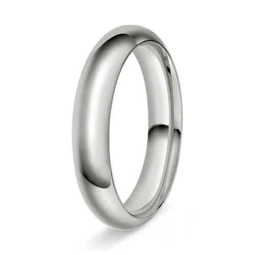 Halvrund/buet 4mm polert h