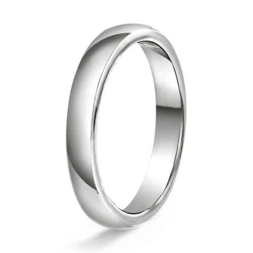 Hvelvet/flat 3mm polert h