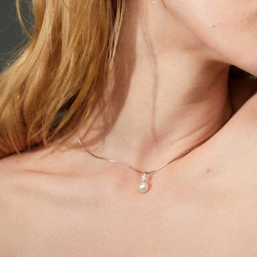 Alternative view of Anheng i gull med fvp og dia 0,03 ct TWS