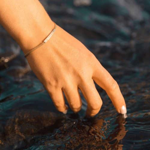 Believe in Love armbånd med rosenkvarts - Bilde 2