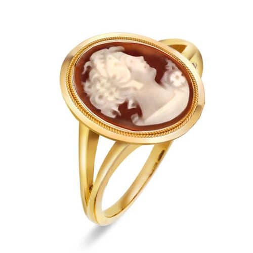 GG RING KAMÉ 10x12 GLATT/TRÅD