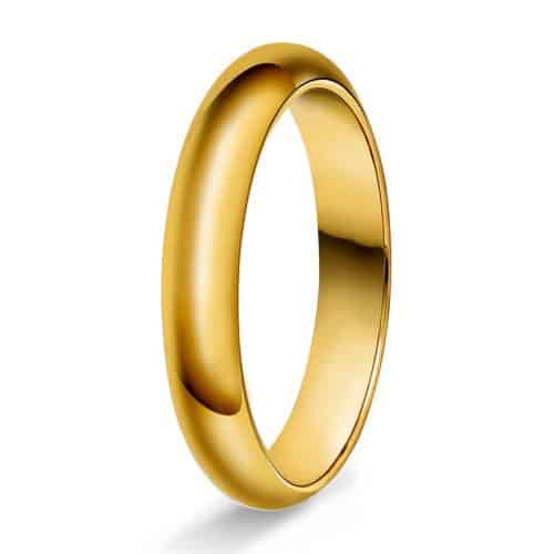 Halvr/flat 4mm polert g