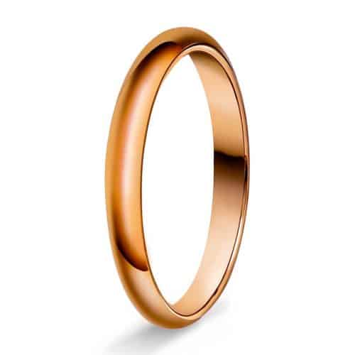 Halvr/flat 2mm polert rødt gul