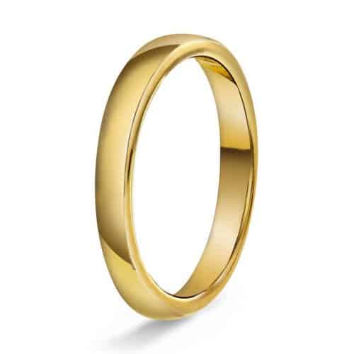 Hvelvet/flat 2mm polert g