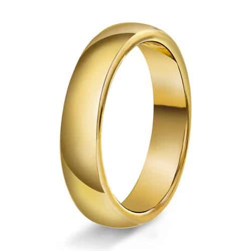 Hvelvet/flat 4mm polert g