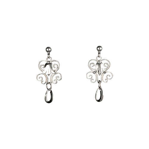 Sylvsmidja - 262411 - Ørepynt Hvit