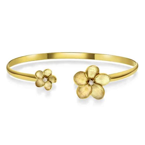 Armring i gull med diamant 0,08 WSI