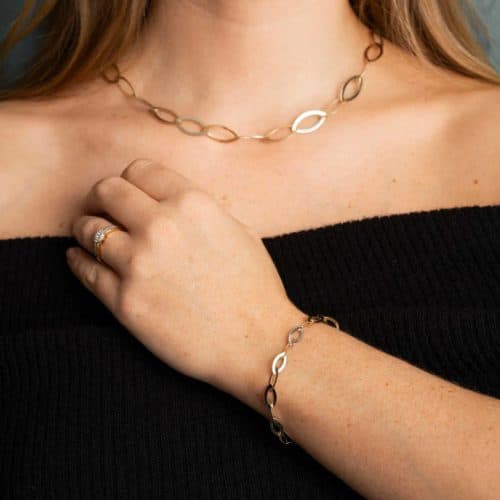 Alternative view of Armbånd i gult gull