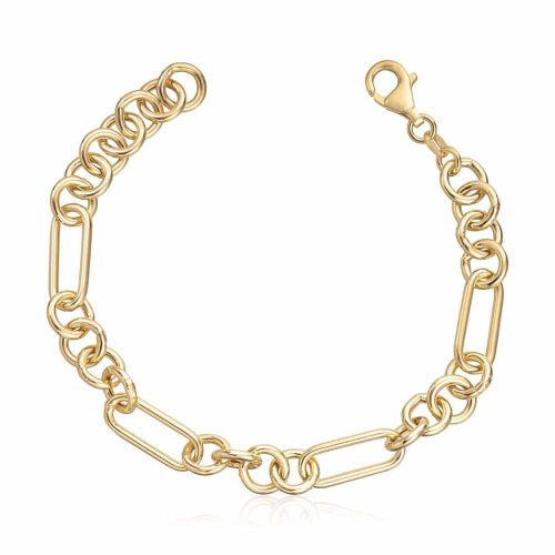 Armbånd i sølv 925 forgylt