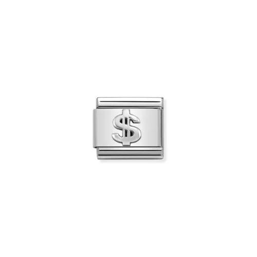 Composable Classic Dollar Link in Sterling Silver