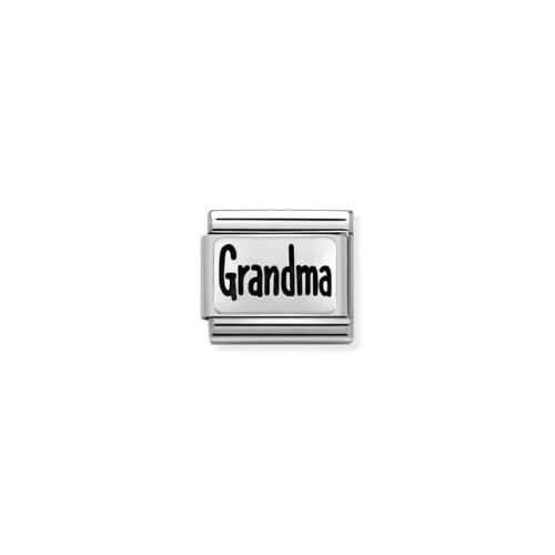 Charm, Composable Link, Grandma black writing