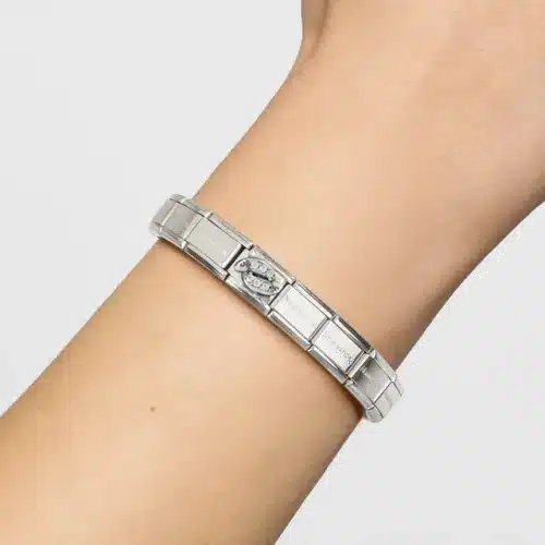 Alternative view of Charm, Composable Link, Pisces with CZ