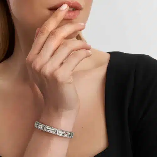 Alternative view of Charm, Composable Double Link, Feather Infinity