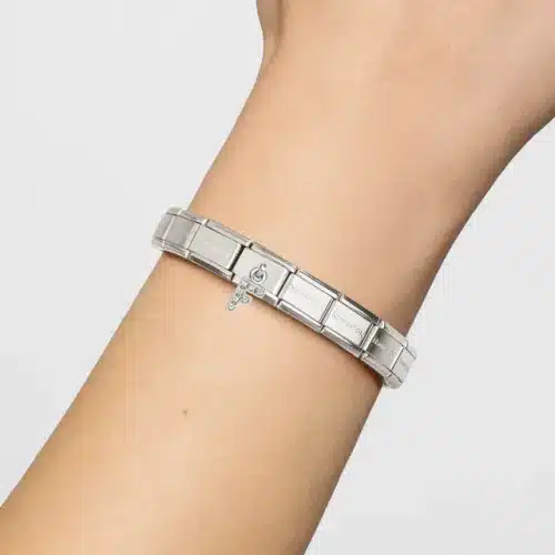 Alternative view of Composable Classic Link, CZ Letter F Pendant