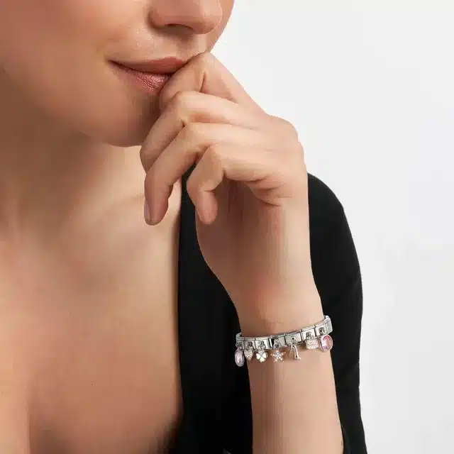 Composable Classic Link, CZ Letter P Pendant - Bilde 3
