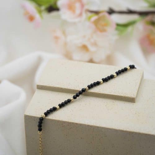 Alternative view of Armbånd i sølv med kuler