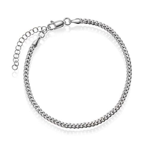 Panser armbånd i sølv