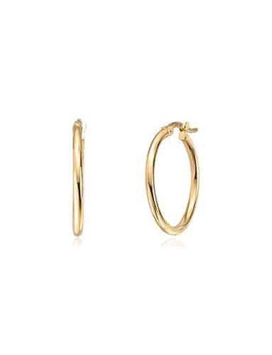 Klassiske Øreringer i Gull M