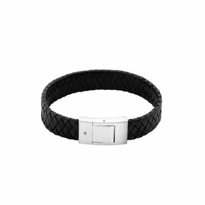 Espeland Sander armbånd sort dia 0,01