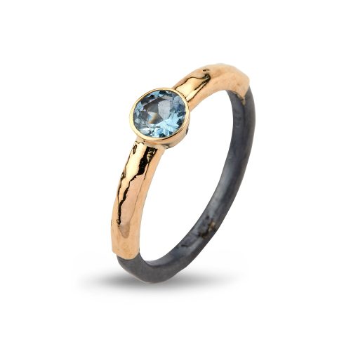 By Birdie - Victoria Ring med Aquamarine