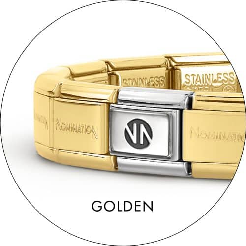 COMPOSABLE CLASSIC Coloured Base Bracelets in stainless steel Branded Gold