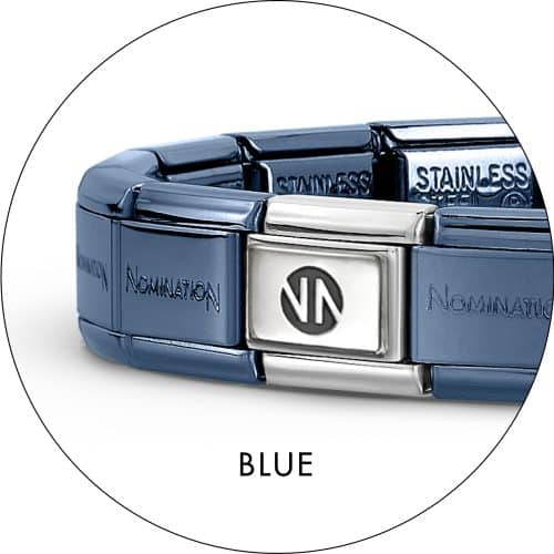 COMPOSABLE CLASSIC Coloured Base Bracelets in IRIDESCENT stainless steel