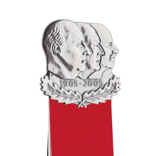 17. mai-sløyfe 3 kongar, oksidert