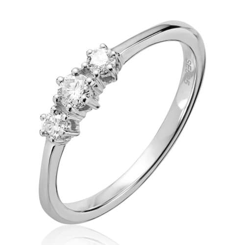 Ring 3 stens 0,23ct WSI 585