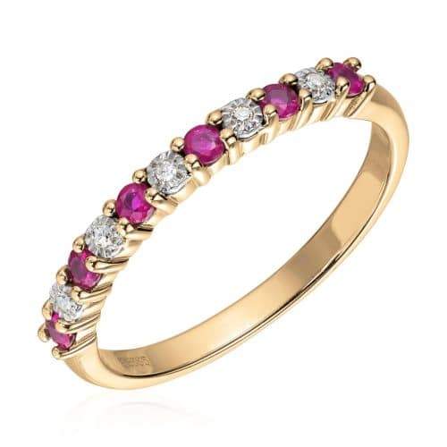 Ring 0,025ct WSI/Rubin GU 585