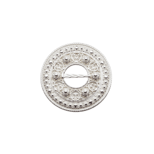 Alternative view of 17.mai-sløyfepin 2-i-1, kvit