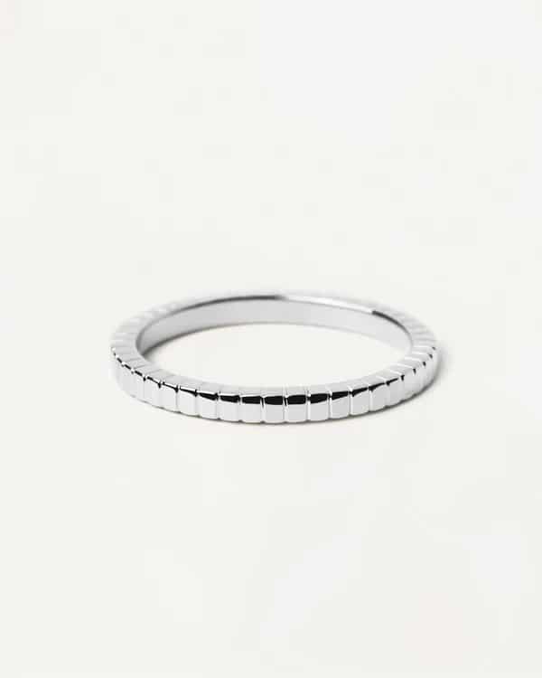 PDPaola lea silver ring