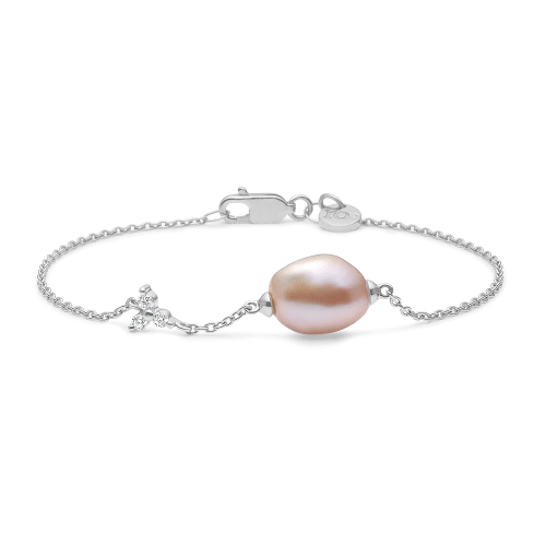 Ro Copenhagen Fryd Diamond Pearl Bracelet