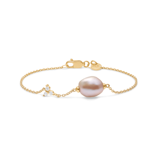Ro Copenhagen Fryd Diamond Pearl Bracelet