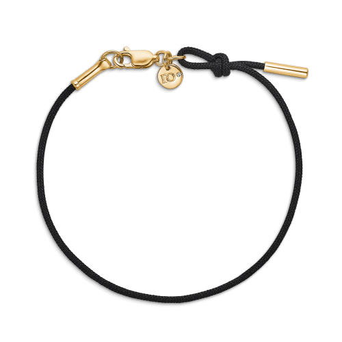 Ro Copenhagen Inner Peace Bracelet Black Cord