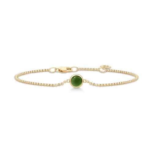 Julie Sandlau Primini Bracelet Moss Green Crystal