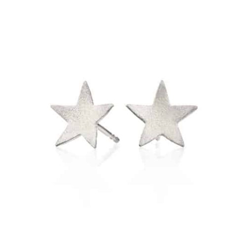 BAKKA - Stjerne ørestuds, sølv
