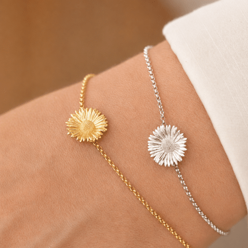 Tusenfryd armbånd, gull - Bilde 3