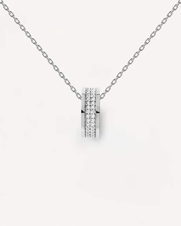 PDPaola atlas silver necklace - Bilde 8