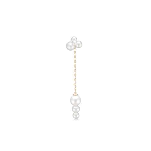 Julie Sandlau Edna ear pendant Look White Freshwater Pearls