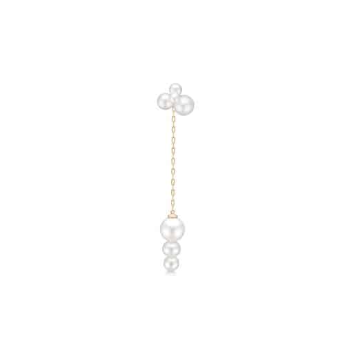 Alternative view of Julie Sandlau Edna ear pendant Look White Freshwater Pearls