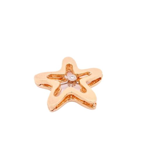 Van Bergen - Sea Smykkelås i gult gull med 0,05ct TW/SI diamant