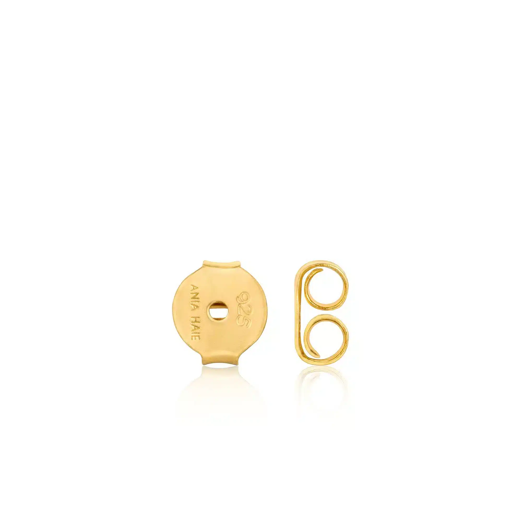 Ania Haie Gold Padlock Stud Earrings - Bilde 4