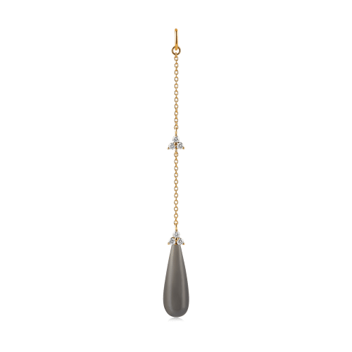 Ro Copenhagen Fryd Grey Ear Pendant L
