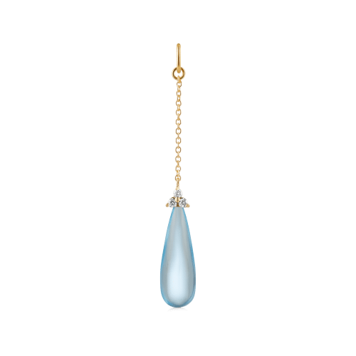 Ro Copenhagen Fryd Sky Blue Ear Pendant