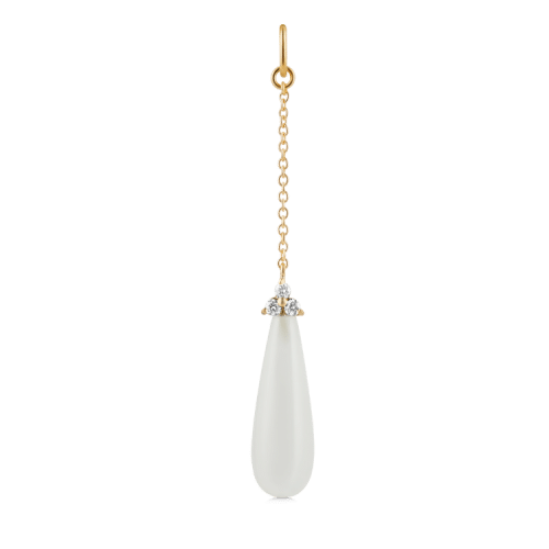Ro Copenhagen Fryd White Ear Pendant