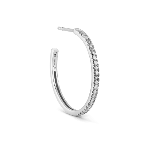 Ro Copenhagen Rock Classic Diamond Hoop M