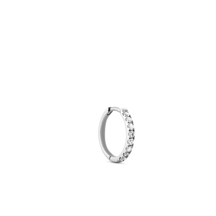 Ro Copenhagen Rock Classic Diamond Hoop S
